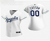 Women Customized Kansas City Royals 2020 White Home Nike Jersey